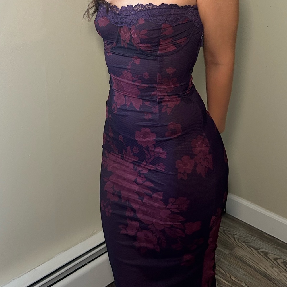 House of CB Aiza Floral Cocktail Dress